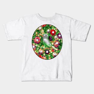 Bird and Flowers Kids T-Shirt